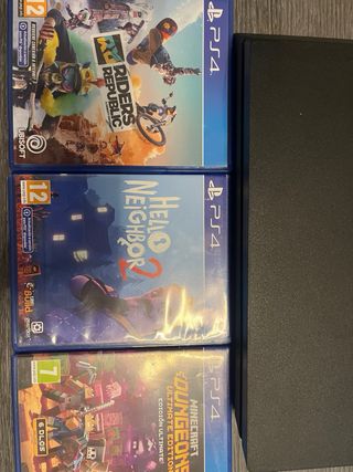PS4 Pro 1T (PlayStation 4) + 3 juegos