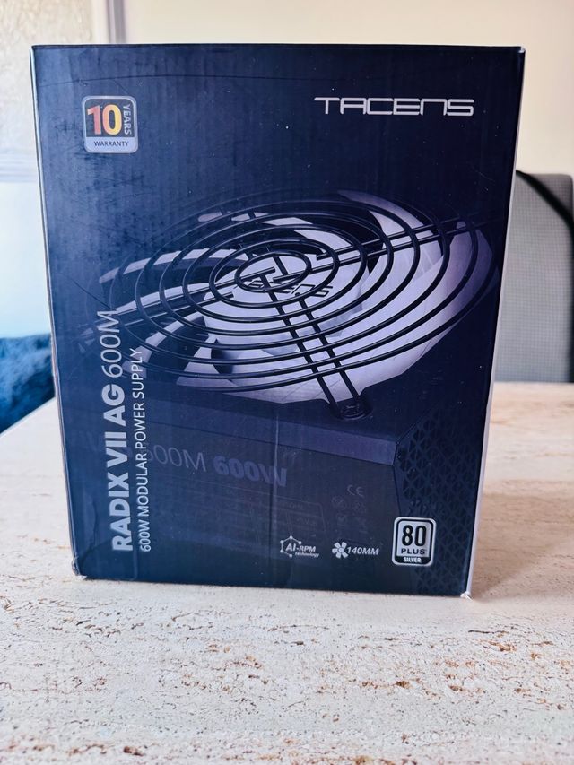 Tacens Radix VIAG 600W - Fuente alimentación
