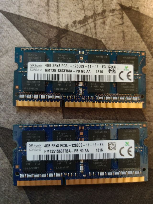 RAM SK hynix 4GB DDR3 1600MHz
