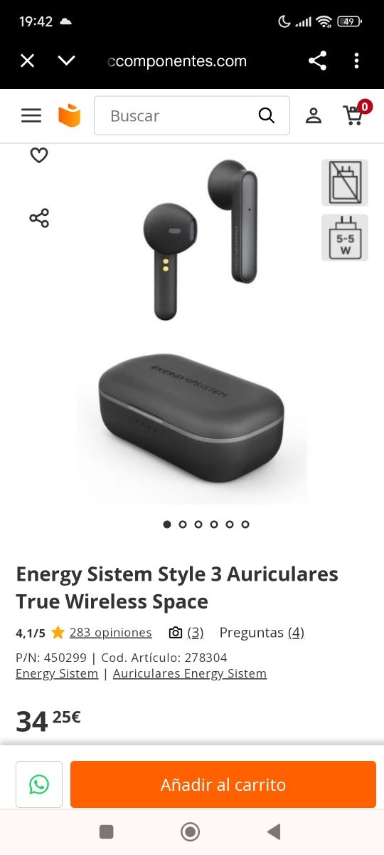 Auriculares Energy Sistem Style 3