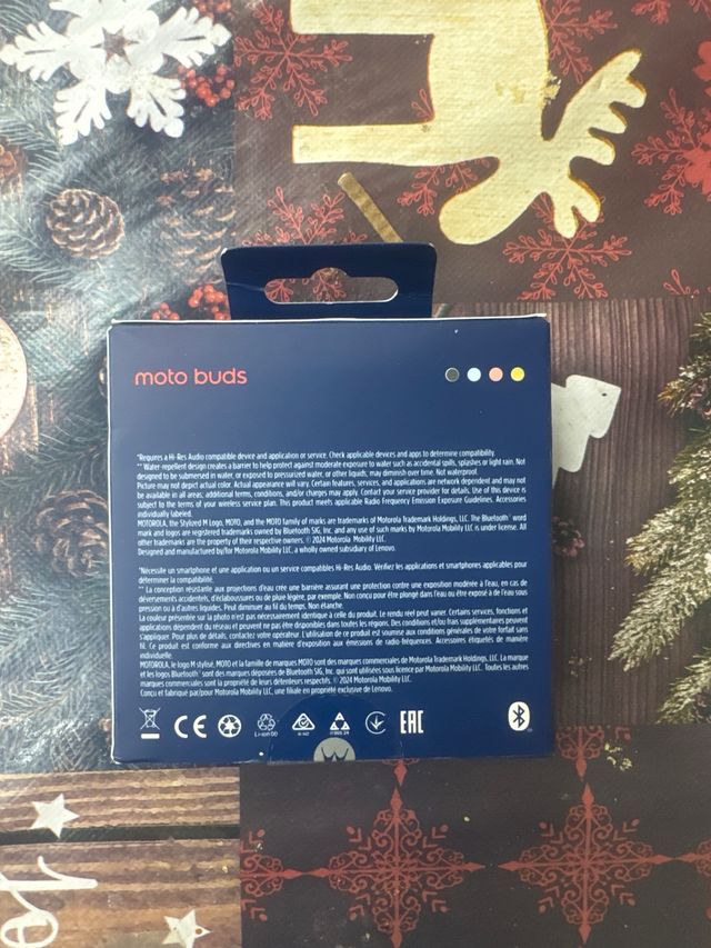 Auriculares Motorola Moto Buds - Azul Gris