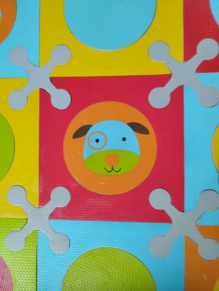 Alfombra puzzle infantil 12 piezas