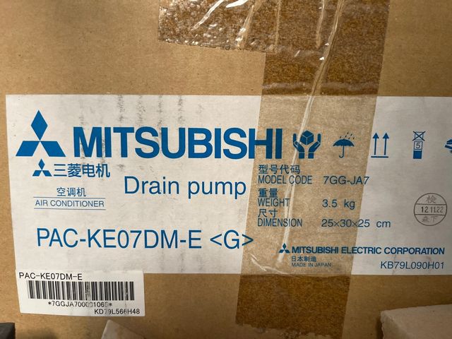 Bomba desagüe Mitsubishi electric 7GG-JA7
