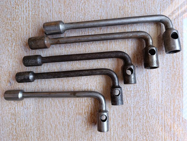 Llaves Tubo Acodadas - 5uds