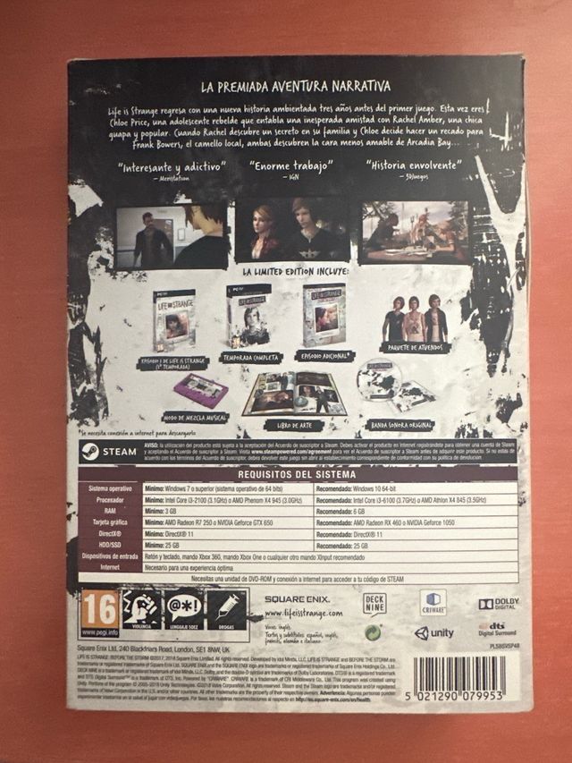 Life is Strange: Before the Storm - Edición Limita