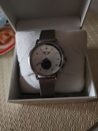 Reloj Mini Cooper - Plata