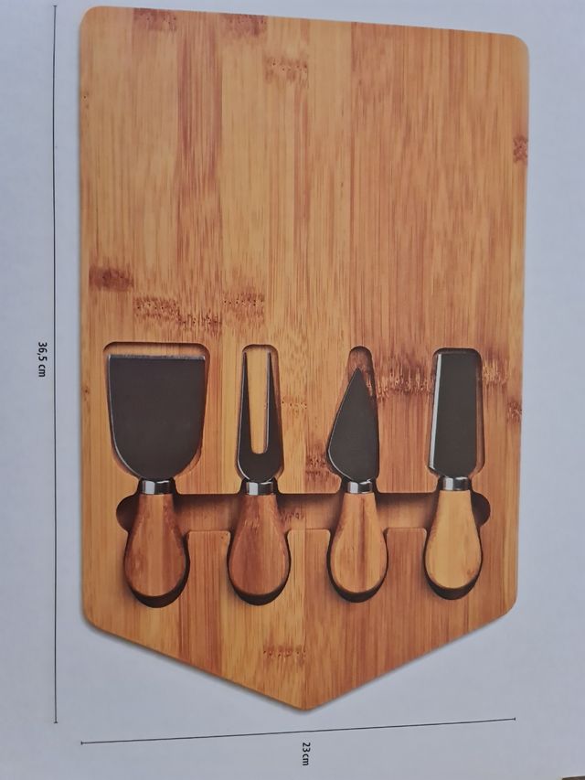 Cheese set. Juego para quesos. 5 piezas.