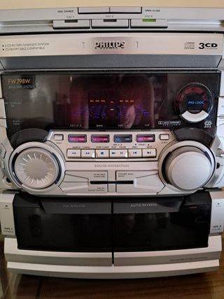 Equipo música Philips - CD, Radio