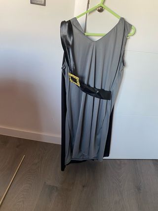 Disfraz arquera medieval - gris, negro