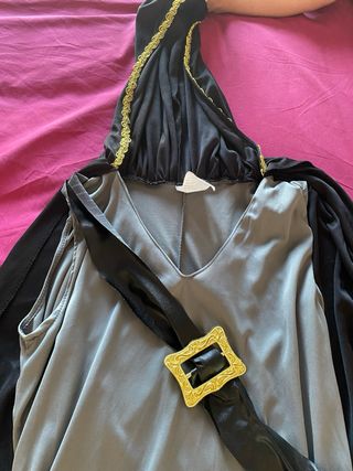 Disfraz arquera medieval - gris, negro