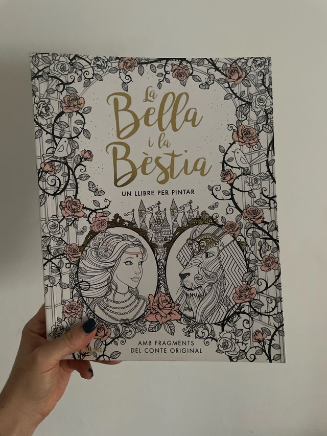 La Bella i la Bèstia: Un llibre per pintar