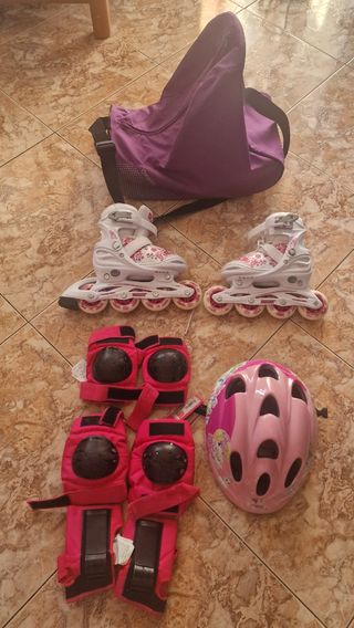 Patines Roces niña + protecciones