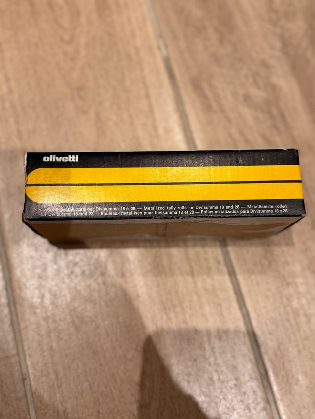 Rotoli Olivetti Divisumma 18-28