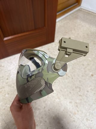 Máscara Airsoft para casco o cara