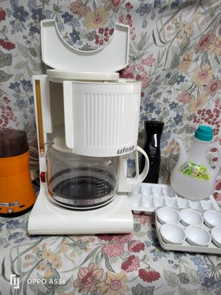 Cafetera Ufesa + Molinillo Moulinex