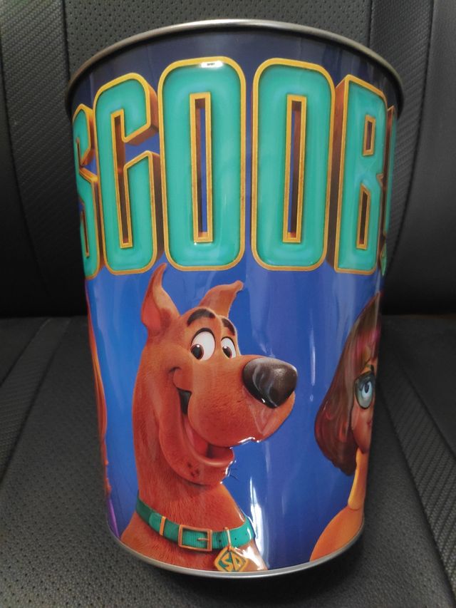 Cubo palomitero de metal Scooby.