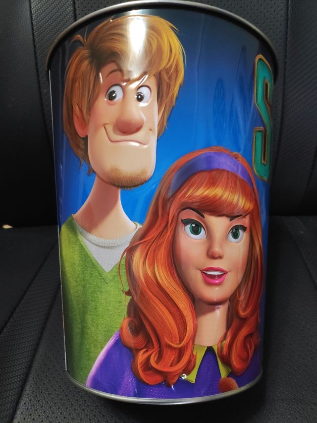 Cubo palomitero de metal Scooby.