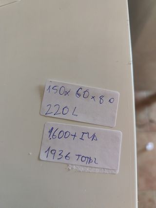Mesa fría 150L - 150x60x80cm