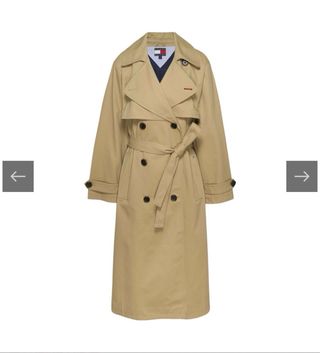 Gabardina Tommy Jeans Beige