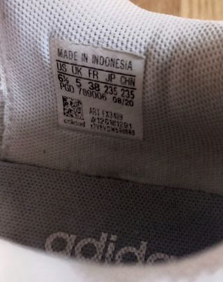 Zapatillas deportivas mujer Adidas talla 38