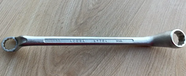 Llave boca de estrella 17/19mm.Acesa