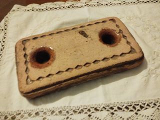Ladrillo refractario cama antiguo