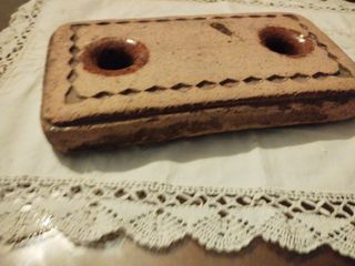 Ladrillo refractario cama antiguo