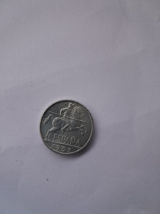 Moneda España 1953 - 10 céntimos