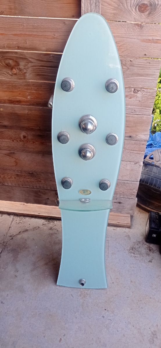 Ducha hidromasaje Ex'O - Panel de cristal