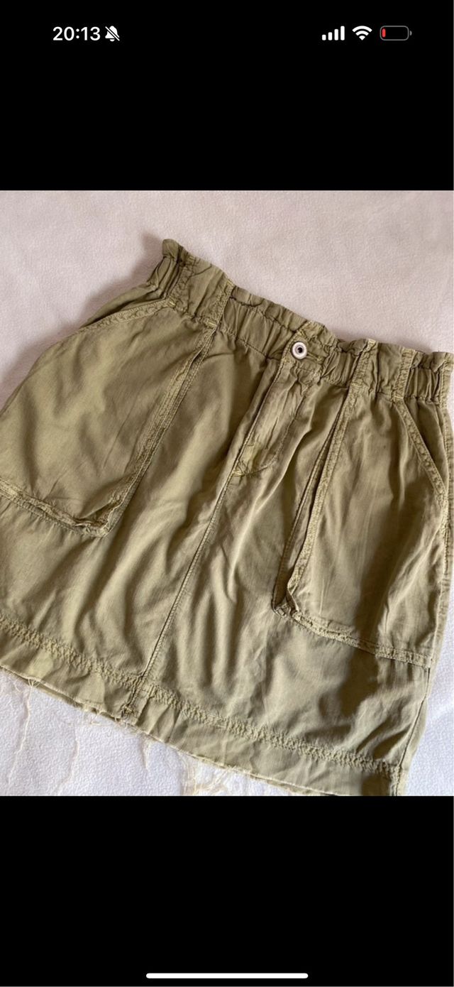 Falda Zara verde M - 38 - 10