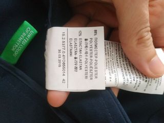 Pantalones campana Benetton Mujer