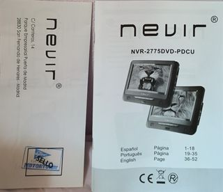 DVD doble coche Nevir