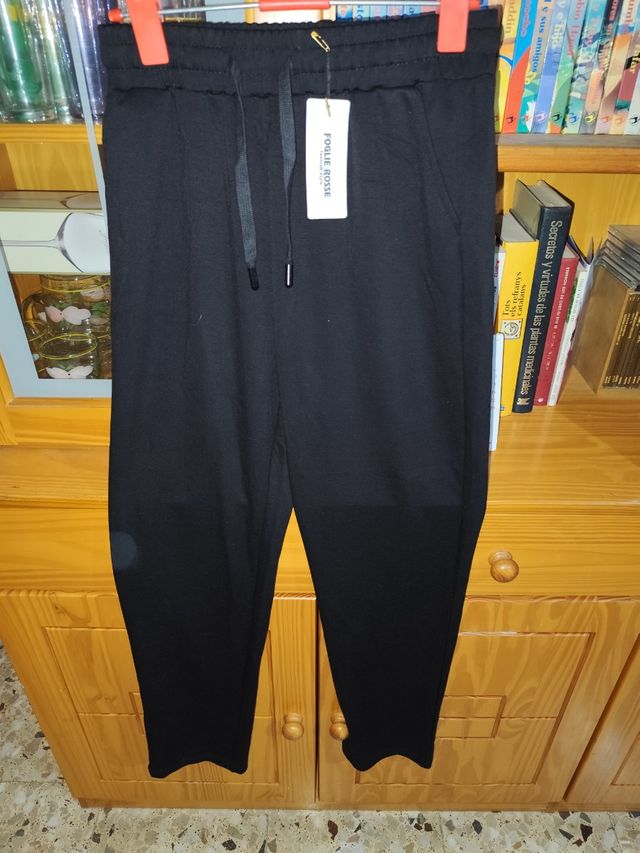 Pantalones negros Foulée Rosse