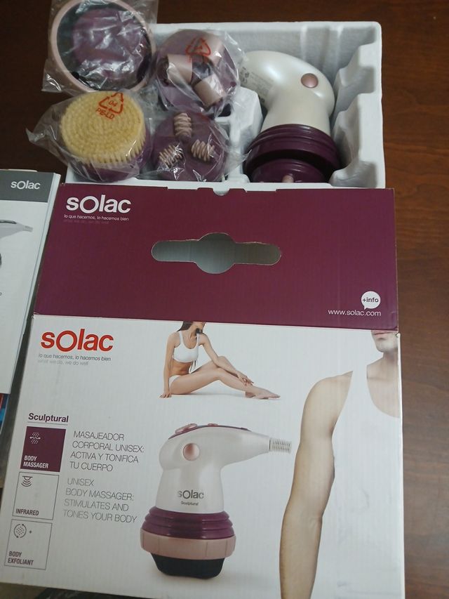 Masajeador Corporal Solac Sculptural