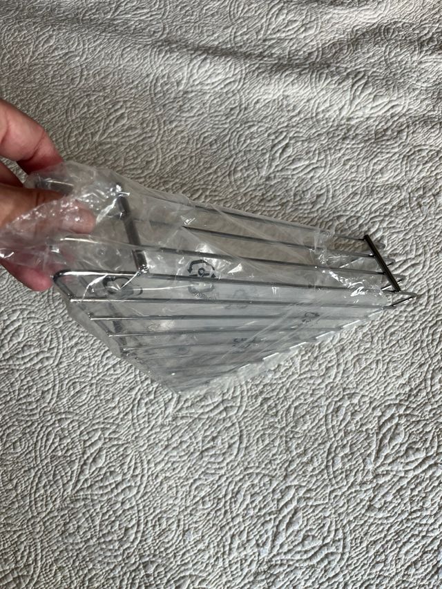 Angolo doccia in acciaio inossidabile.