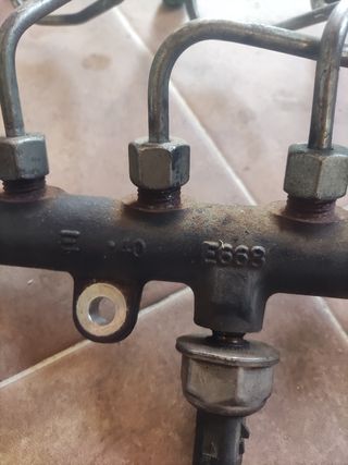 Rampa inyección 407 RHR + sensor