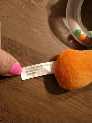 Sonajero León Bebé