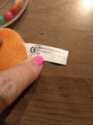 Sonajero León Bebé