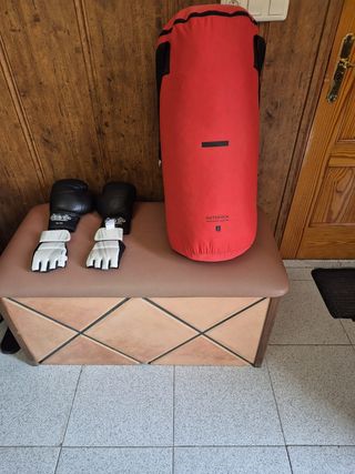 Saco boxeo Outshock + guantes