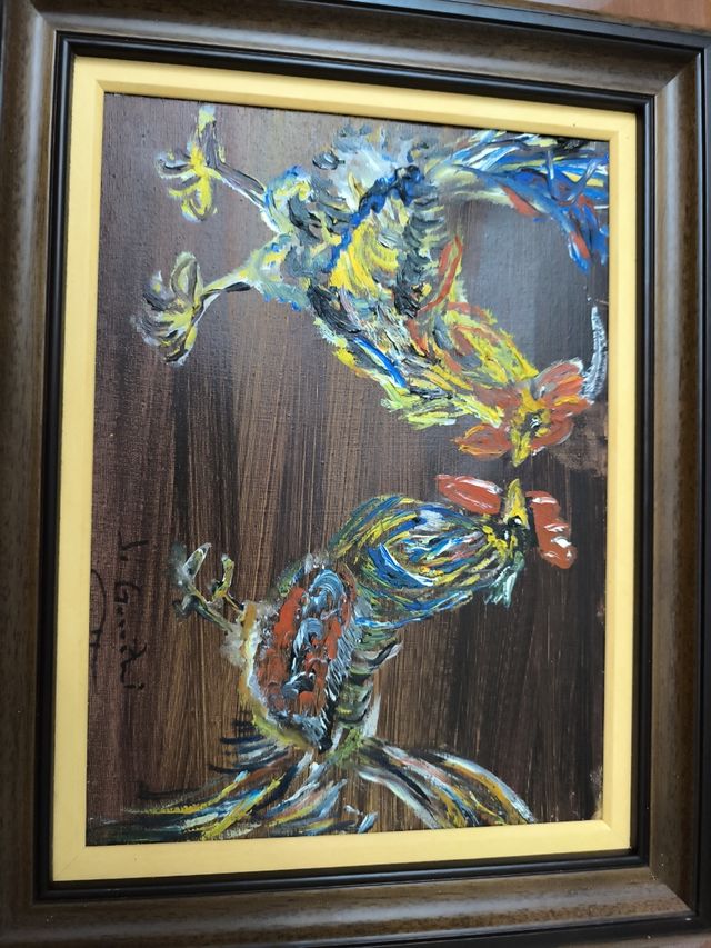 Pintura - Gallos de Gorriti
