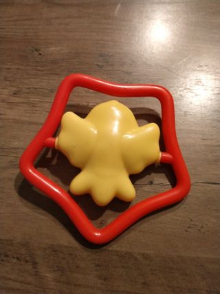 Sonajero bebé forma estrella