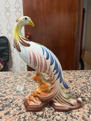 Figura cerámica Faisán