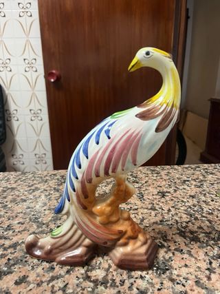 Figura cerámica Faisán