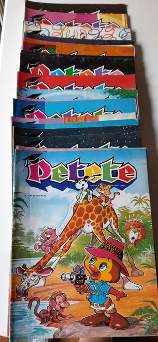 Lote de 24 revistas Petete