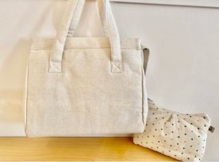 Bolsa+neceser bebé estrellas