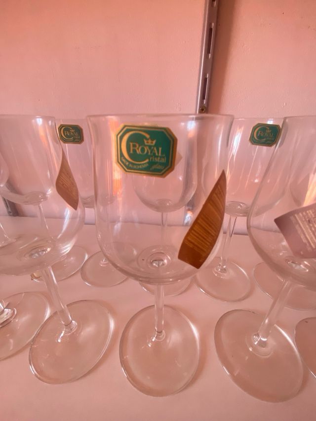 12 Copas Vino Royal Cristal 230ml