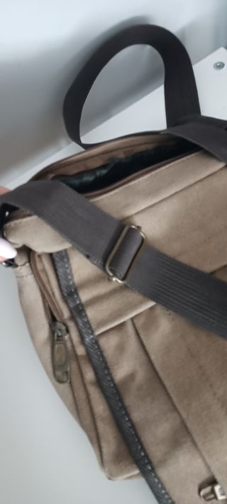Bolso bandolera marrón