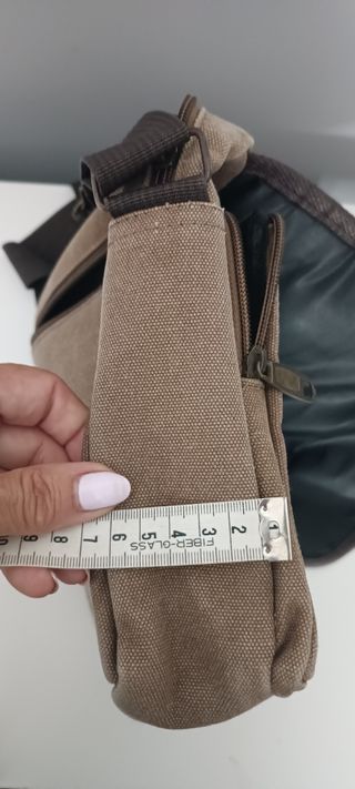 Bolso bandolera marrón