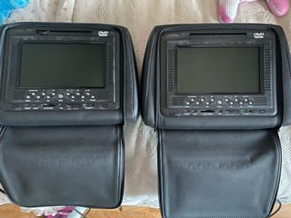 2 Pantallas DVD reposacabezas
