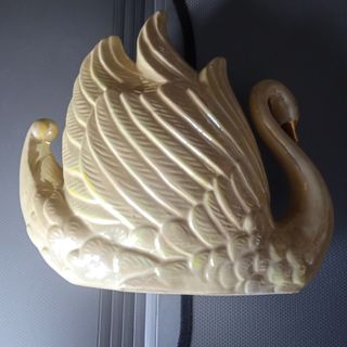 Figura cisne termómetro  vintage Japón